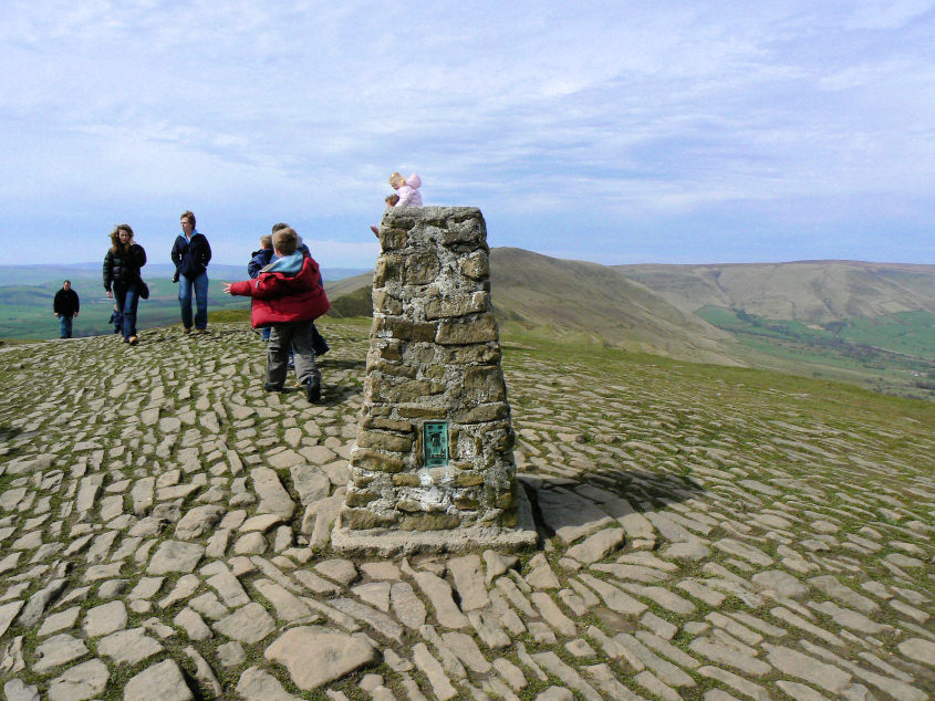 Mam Tor's trig Mam Tor's trig